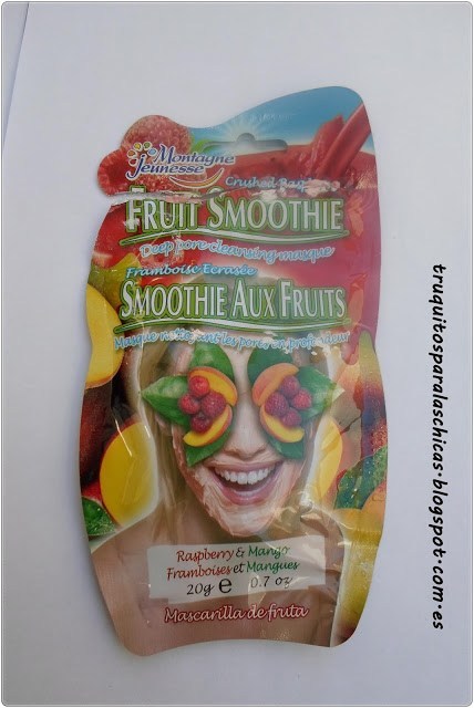 Montagne jeneusse fruit smoothie mask